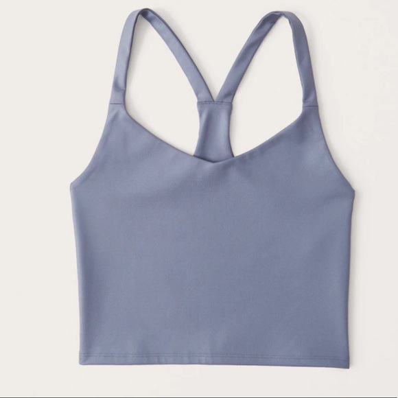 ABERCROMBIE Sheen V-Neck Racerback Tank NWT - Picture 6 of 10